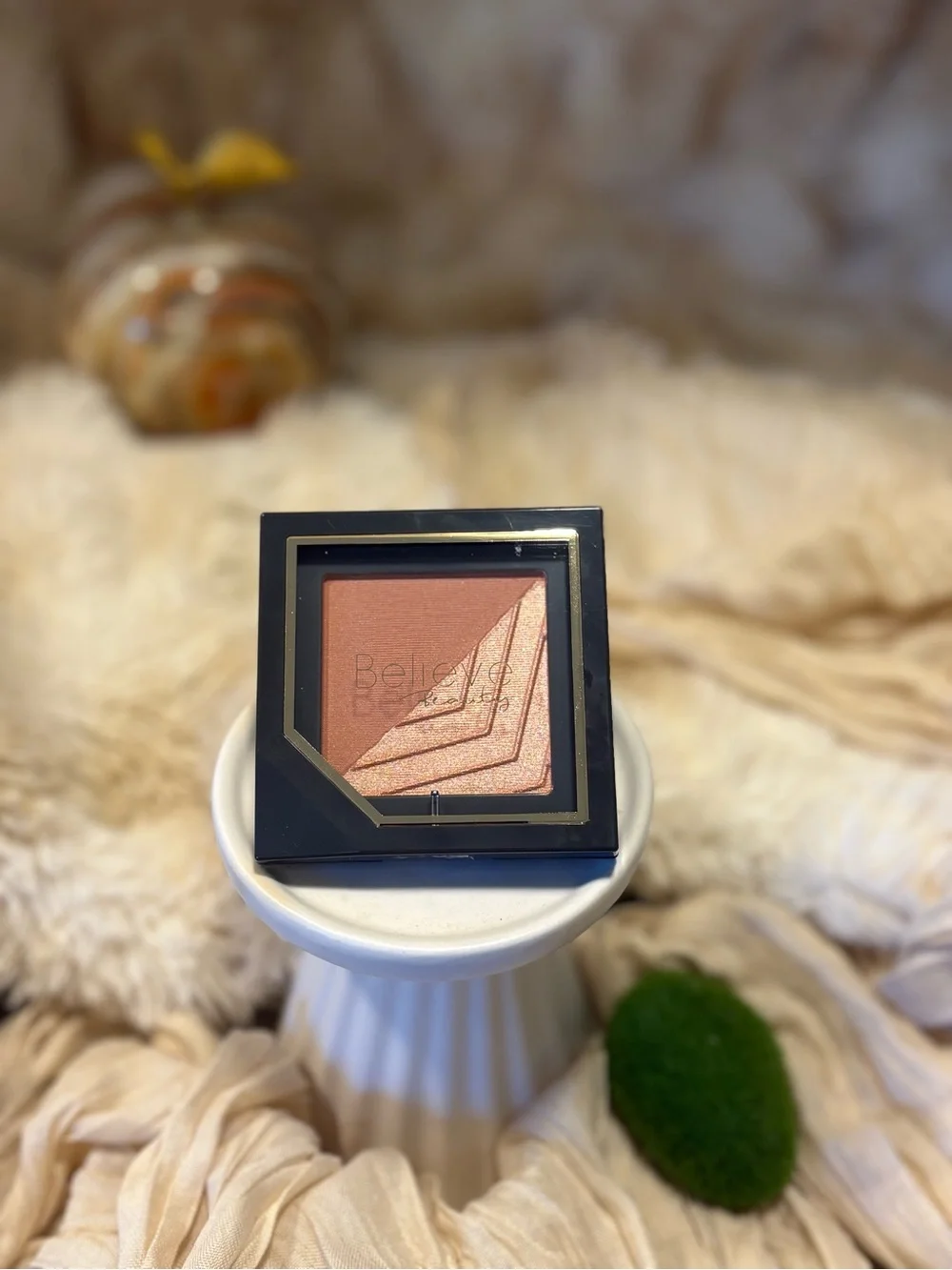 ✨ NWT Believe Beauty Major Monochrome Matte & Shimmer Blush Duo - Amore ✨